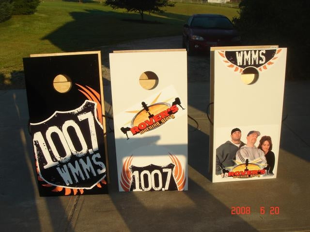 Custom Cornhole Sets Picture Gallery