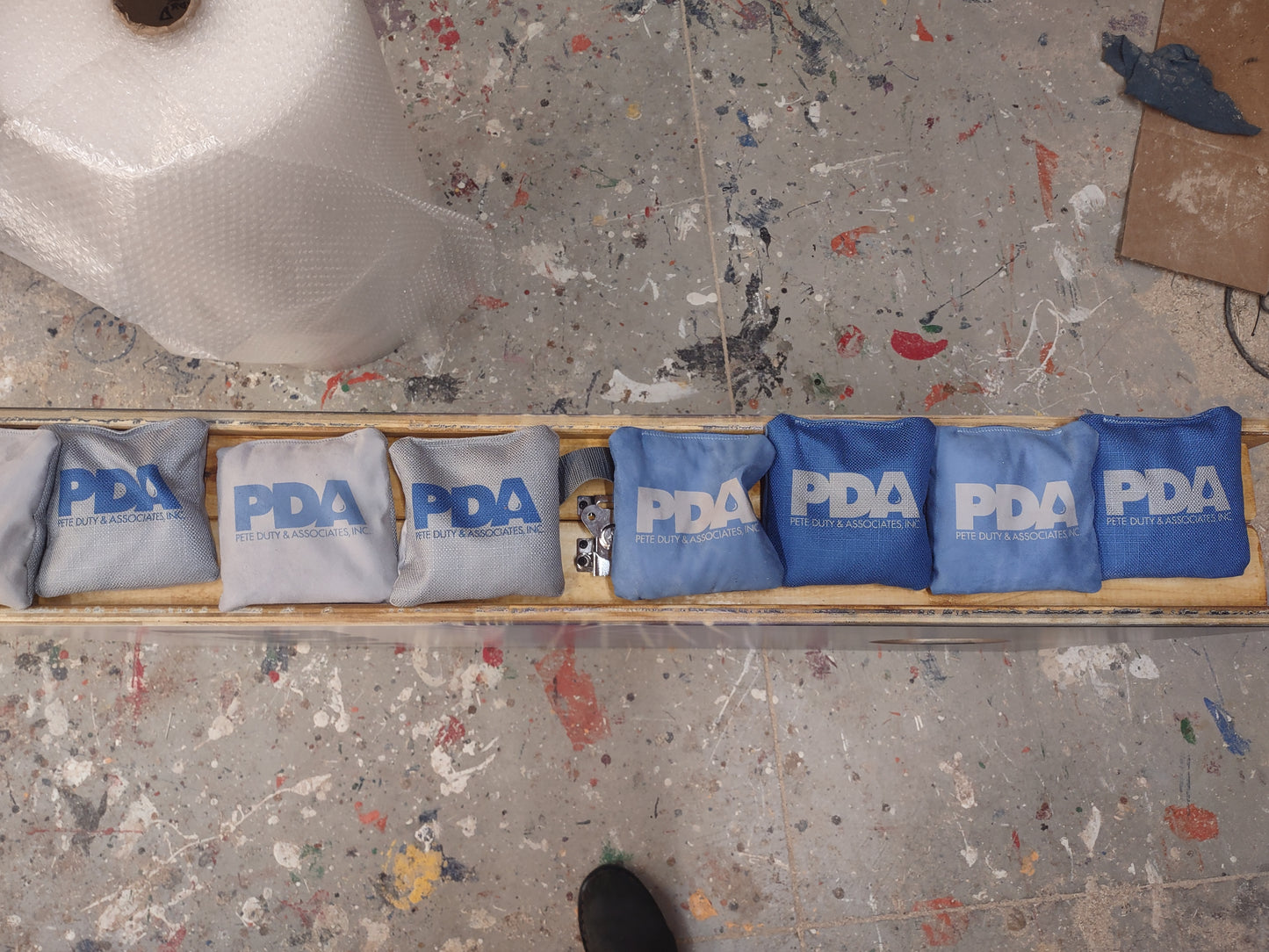 Customized Corporate Logo Corn Hole Set - Boards and Bags